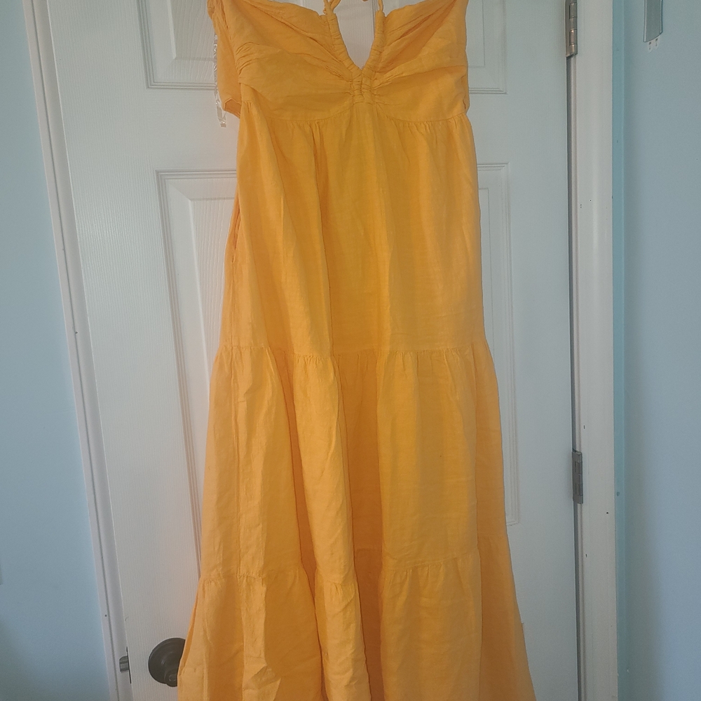 Sunny Yellow Maxi Dress
